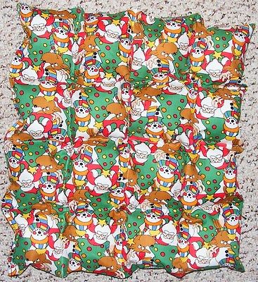 Honeysuckle Puff Mat - Rubbing, Licking, and Rolling!!  Christmas!!!     